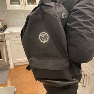 Black backpack